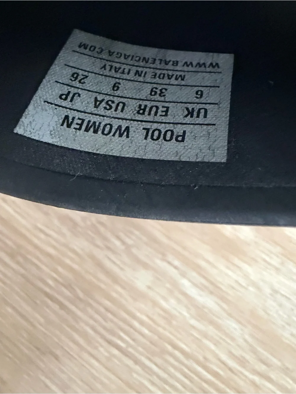 Balenciaga Black Pool Women Slide - Picture 3 of 3